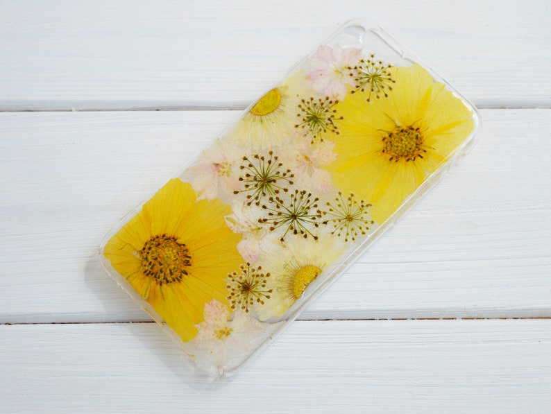 real Pressed flower case Iphone X case Iphone XS case Iphone XR case Iphone XSMAX case Iphone 11 pro max case clear floral case iphone 7