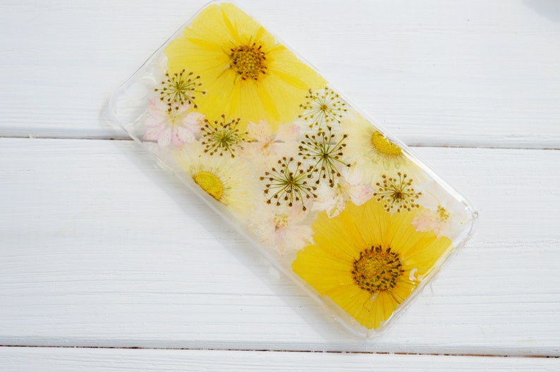 real Pressed flower case Iphone X case Iphone XS case Iphone XR case Iphone XSMAX case Iphone 11 pro max case clear floral case iphone 7