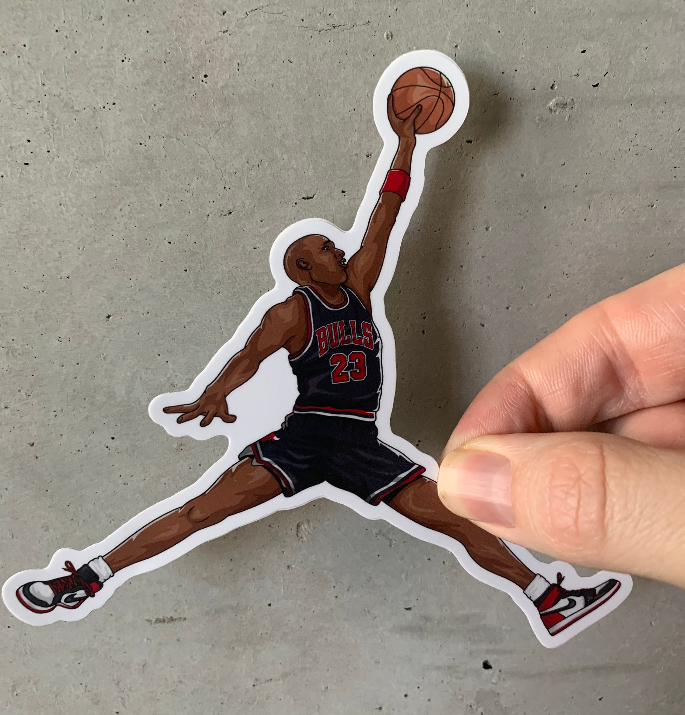jumpman sticker