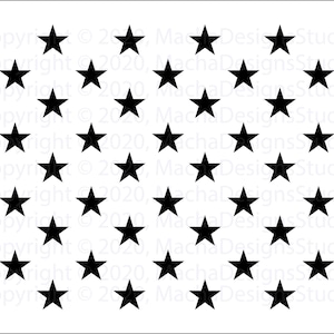 50 Sterne SVG, 50 Sterne der Vereinigten Staaten SVG, Instant Download, Sterne SVG, digitaler Download, 50 Sterne amerikanische Flagge svg, 50 Sterne Clipart