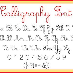 Fuente caligráfica SVG, fuente manuscrita SVG, fuente cursiva SVG, manuscrita, descarga digital, paquete de fuentes, fuente de aniversario Svg, fuente de escritura