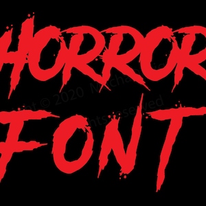 Horror Font SVG, Alphabet SVG, Instant Download, Font SVG, Hallowen Svg, Digital Download, Horror Svg Font, Letters Horror Svg, File Svg