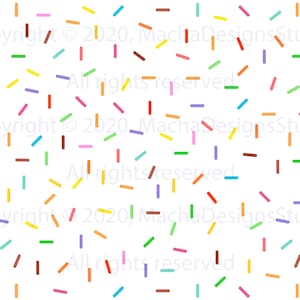 Sprinkle Pattern SVG, Instant Download, Sprinkle SVG, Donut Sprinkles SVG, Birthday Svg, Digital Download, Bakery Svg, File Svg, Confetti