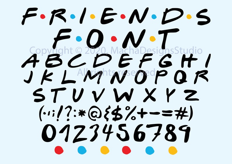 Free Free 169 Friends Alphabet Svg SVG PNG EPS DXF File