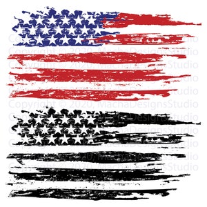 Bandera estadounidense en apuros SVG, bandera SVG, bandera estadounidense en apuros, EE. UU. Svg, bandera estadounidense en apuros Svg, bandera Cricut, bandera estadounidense Svg, bandera ClipArt