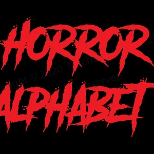 Horror Alphabet SVG, Horror SVG Alphabet, Horror Font SVG, Alphabet Svg, Instant Download, Horror Font, Clipart Font for Cricut Silhouette