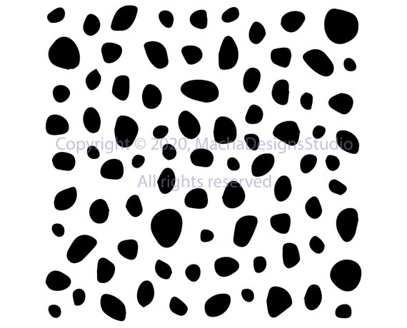 Download Dalmatian Spots Svg Dalmatian Svg Dog Svg Animal Spots Svg Etsy