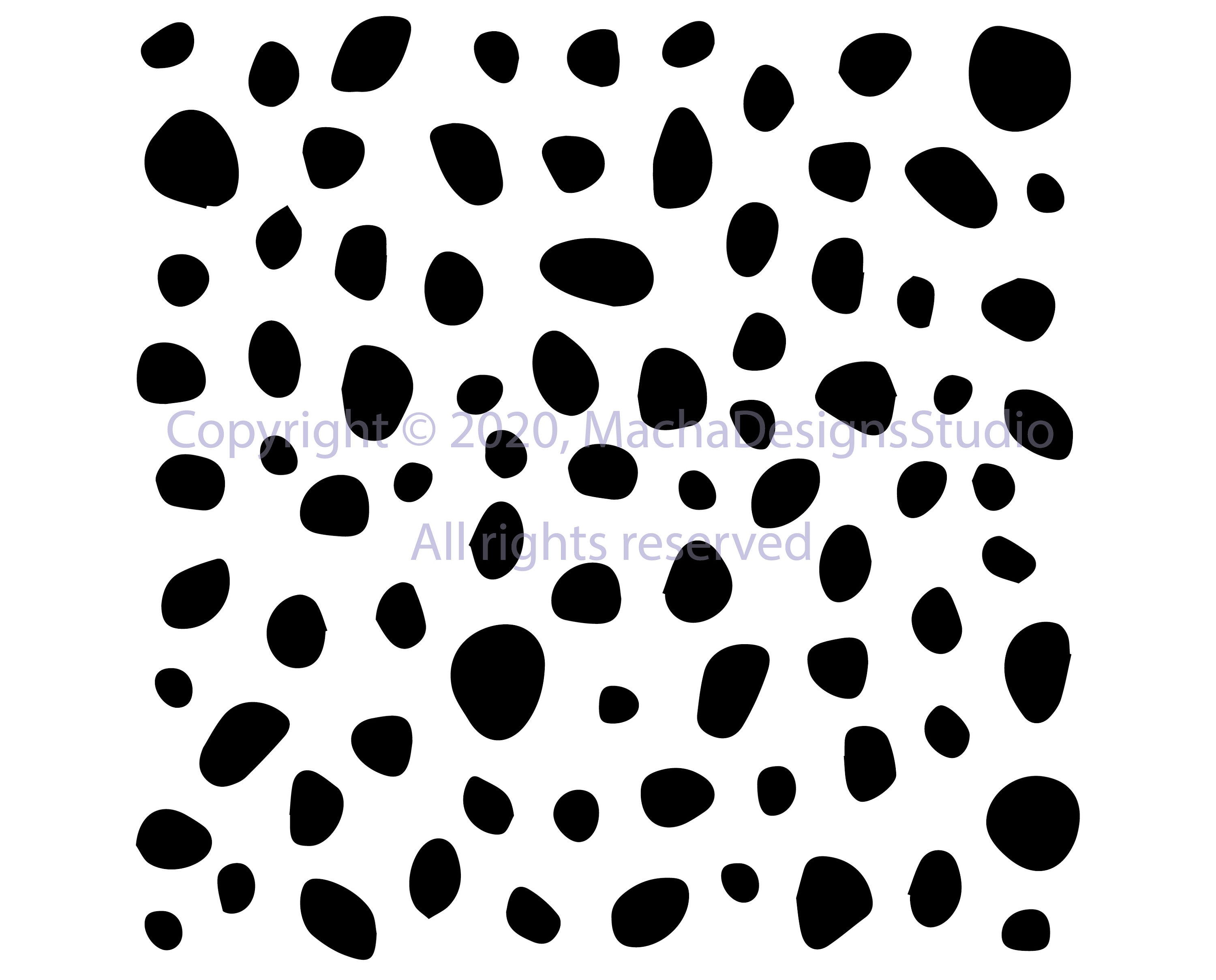 Dalmatian Spots SVG Dalmatian SVG Dog SVG Animal Spots Svg - Etsy UK