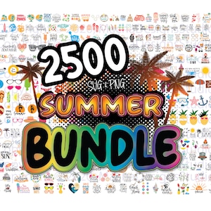 PAQUETE DE VERANO SVG, = 2500 diseños = Vacaciones Svg, Amor Verano Svg, Playa Svg, Sirena Svg, Citas De Verano Svg, Paquete Cita De Verano Svg, Svg