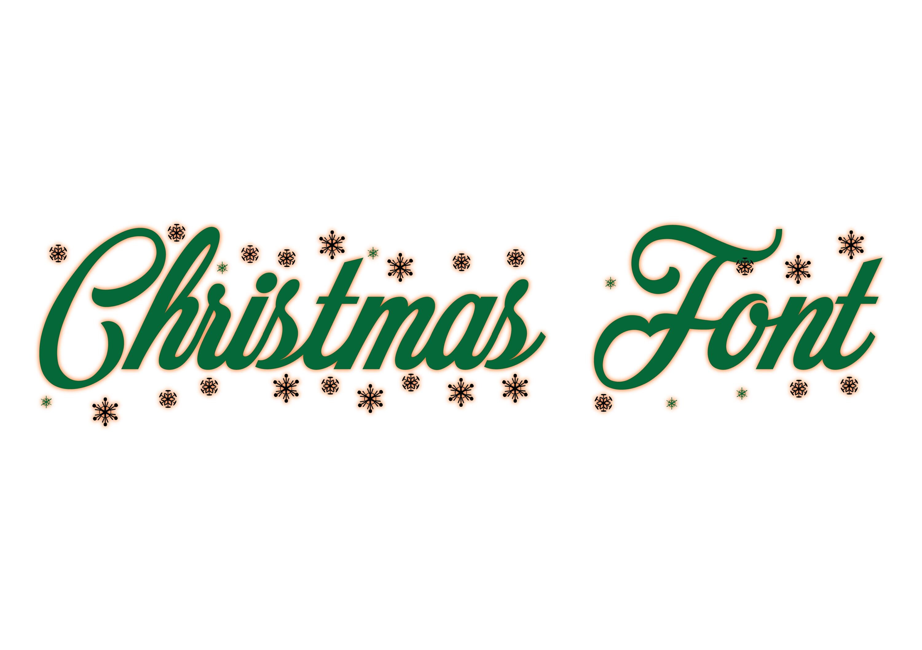 Christmas Font Bundle: Script & Holiday Fonts (instant Download) - Etsy