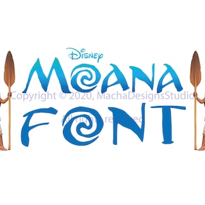 Police de caractère Moana, Moana Alphabet SVG, police Svg, Moana Svg, téléchargement numérique, police de caractères Ttf, Alphabet Svg, police Moana, police populaire Svg, Moana Png