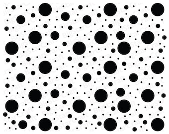 Motif à pois : PNG SVG en pointillé sans couture pour Cricut (téléchargement numérique)