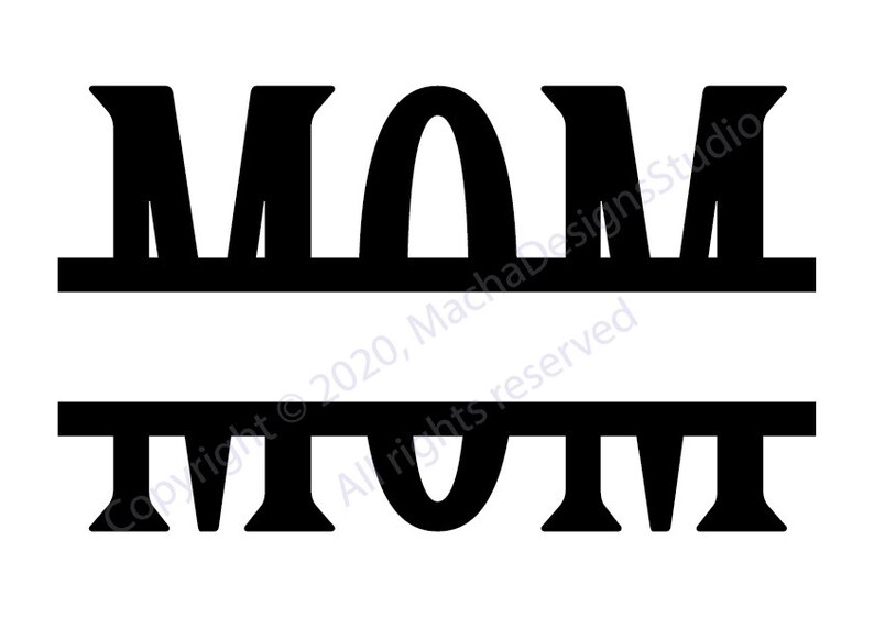 Download Instant Download T Shirt Svg Mom Svg Mothers Day Svg Digital Download Mother Svg File Svg Mothers Day Gift Mom Split Text Mama Svg Clip Art Art Collectibles