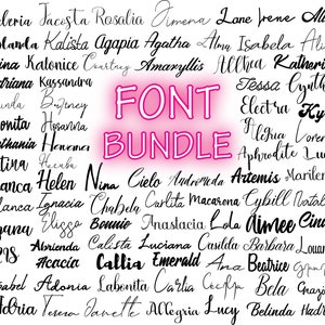 HANDSCHRIFTARTEN SVG, Buchstaben Schriftarten SVG, Kalligraphie Schriftarten SVG, handgeschriebenes Alphabet SVG, kursive Schriftarten svg, Hochzeit Schriftarten svg, Schreibschrift
