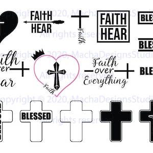 Citation chrétienne SVG, SVG chrétien, téléchargement immédiat, verset de la Bible SVG, écriture Svg, téléchargement numérique, foi Svg, foi sur la peur Svg, Svg