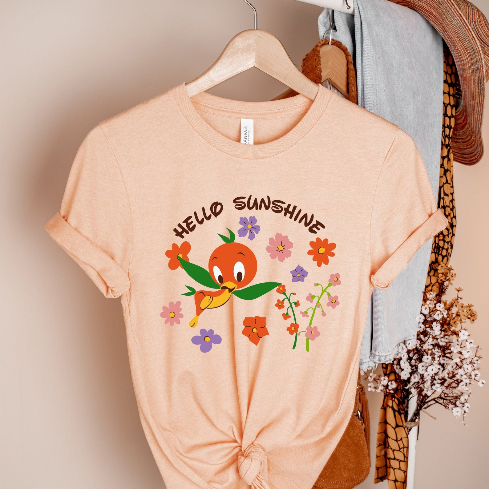 Disneyland Shirts Orange Bird Shirt Sunshine Shirt Disney Etsy