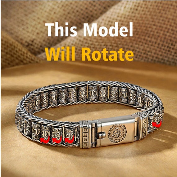 Tibetan prayer wheel best sale bracelet