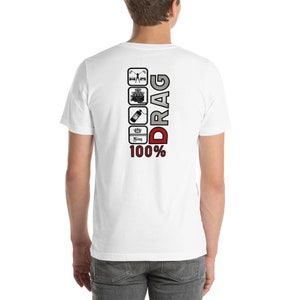 Men&#39;s T-shirt 100% Drag race ( FR )