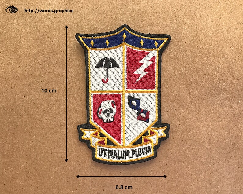 Klaus Hargreeves Hello GoodBye Iron On Embroidered Patch Number Five