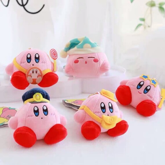 Kawaii Star Kirby Plush Doll Heart Kirby Quality Cartoon Stuffed Peluche  Toys For Children Christmas Birthday Great Gift