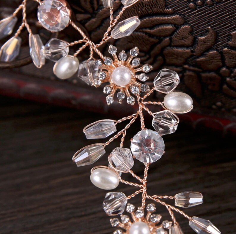 Bridal Hair Vine Flower Hair Vine Wedding Hair Vine for Etsy