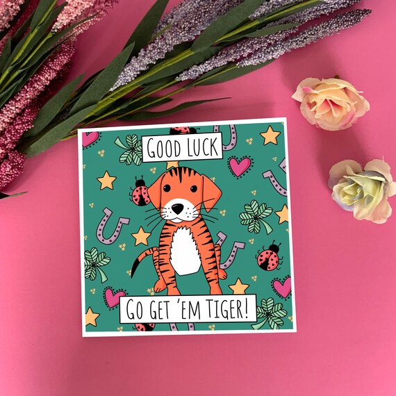 Labrador Good Luck Card Dog Lovers Card Handmade Cards - Etsy