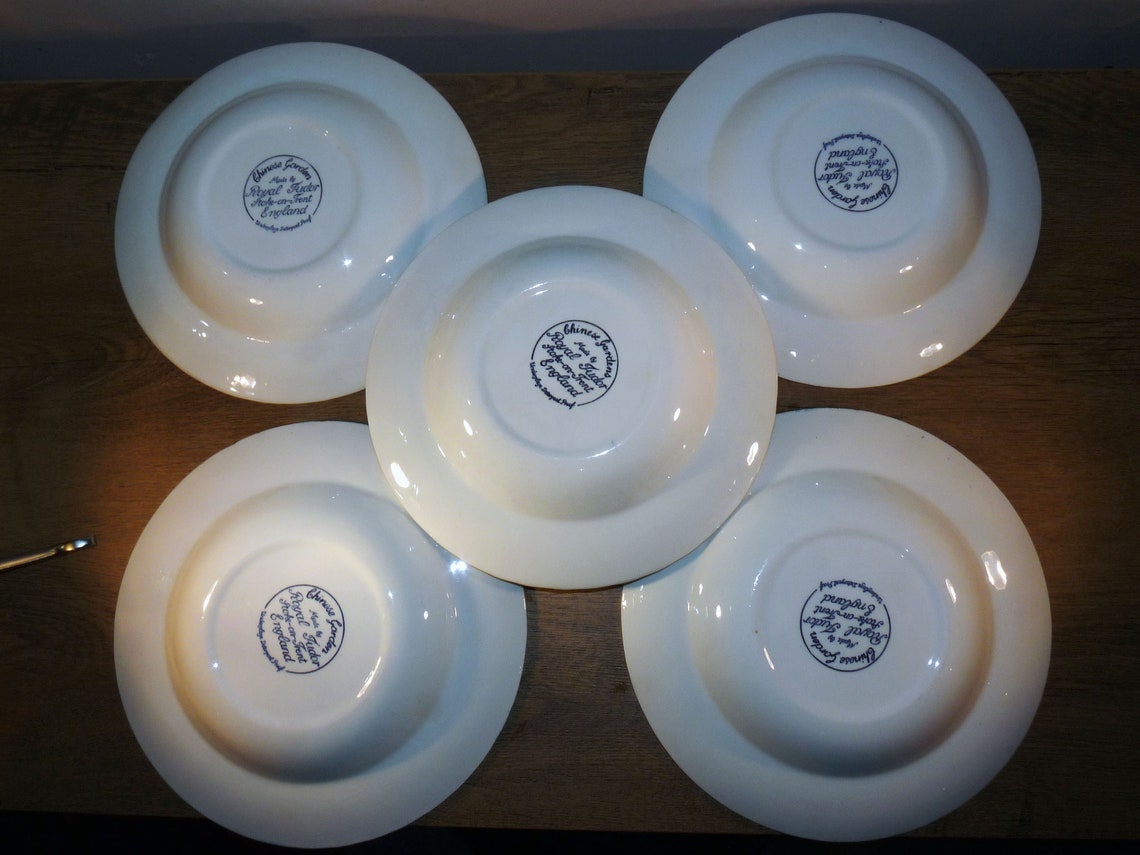 Plaques anglaises de pierre de fer de collection vaisselle Etsy