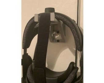 Wall Mount for Valve Index Virtual Reality VR Headset Stand in BLACK