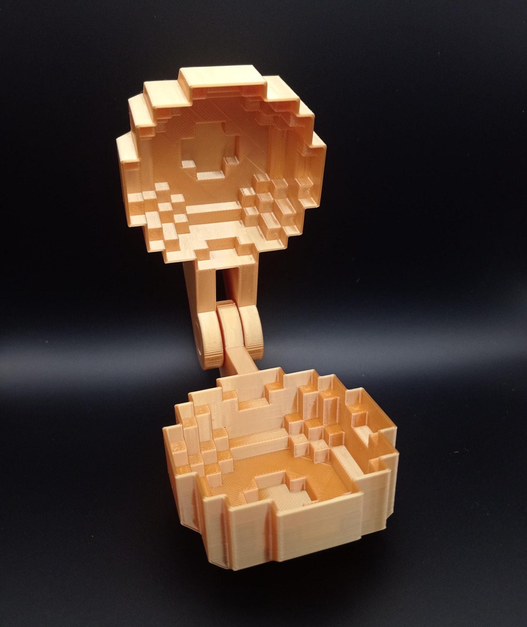 Voxelised Snowball Maker 3D Printed Minecraft-inspired Gold Edition - Etsy