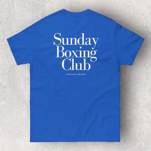 【1993studio】25SS★ Boxing Club Vintage Graphic T-Shirt Comfort Colors® USA Boxing Club Retro Boxing Design Vintage