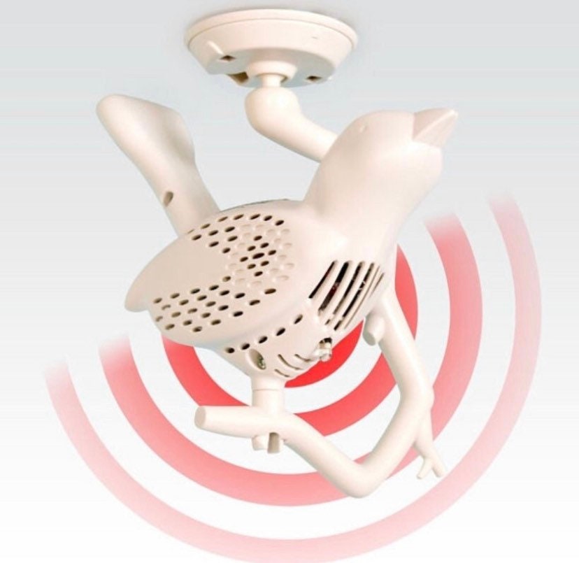 インテリア おしゃれでかわいい鳥さん型 煙感知器 Chick-a-Dee 報知器 Chick-a-Dee 鳥型煙感知器 インテリア 防火 鳥型のかわいい煙