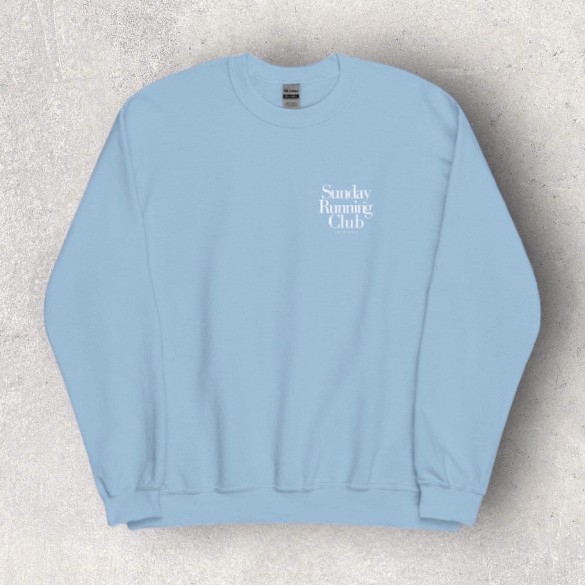 Sunday Running Club Vintage Sport Crewneck - Sporty Elegance