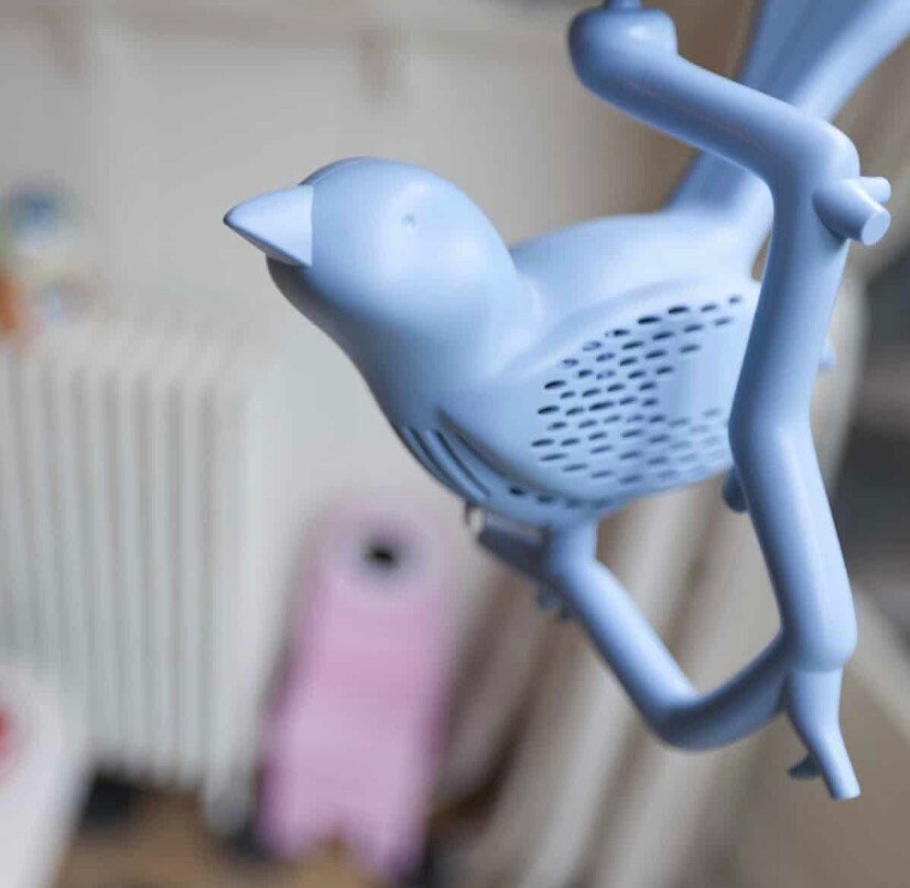 Chick-a-Dee 鳥型煙感知器 インテリア 防火 鳥型のかわいい煙