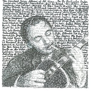 Django Reinhardt, retrato del guitarrista de jazz, jazz gitano y música gitana
