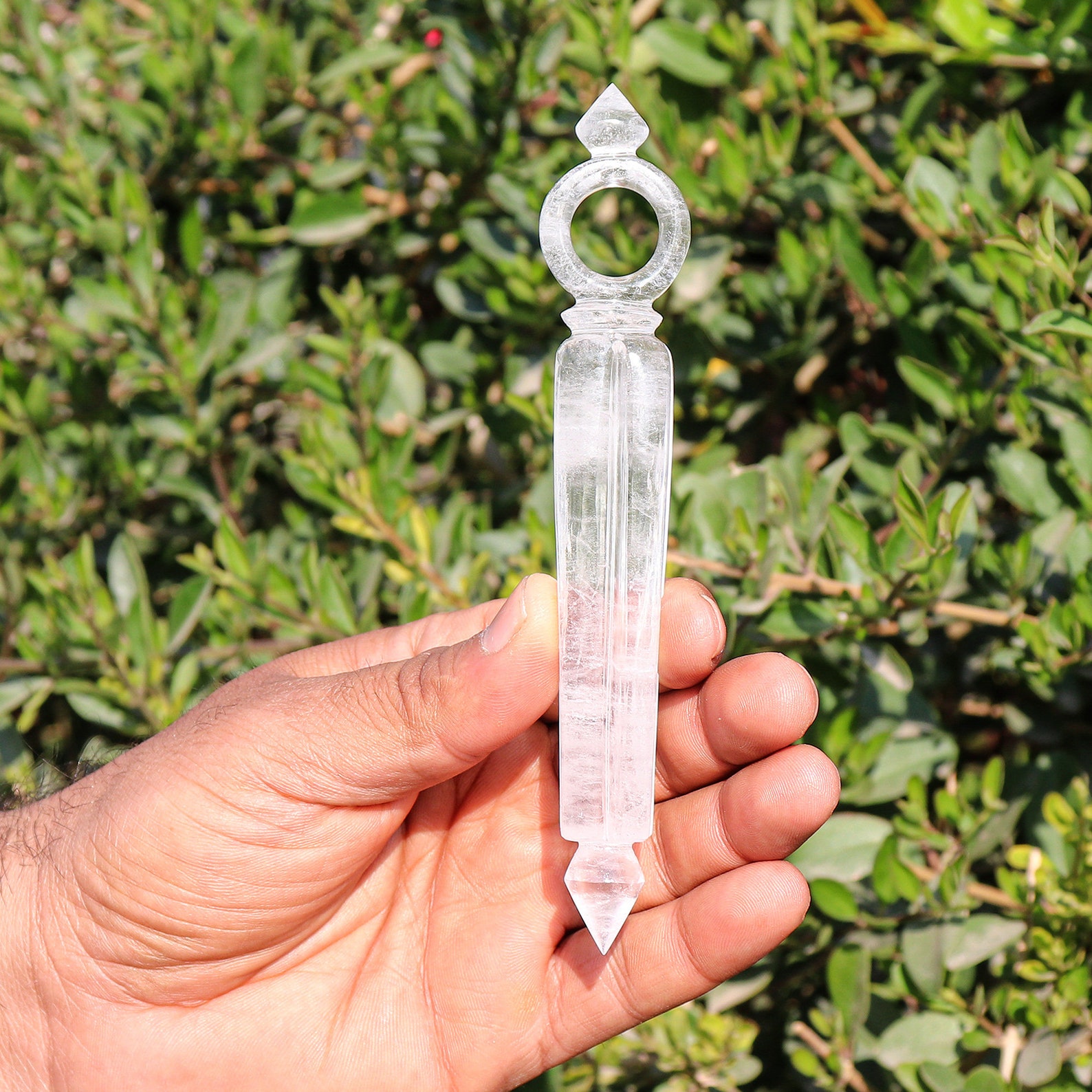 Natural Clear Quartz Wand Crystal Quartz Wand Reiki and Etsy