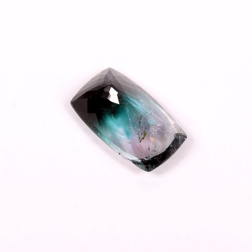 Tourmaline,Natural shops Tourmaline,Bi Color Tourmaline,Tourmaline Gemstone,Tourmaline Cut Stone,Jewelry Making,Ring Stone,15.7x9x6mm - 7.5 Carats