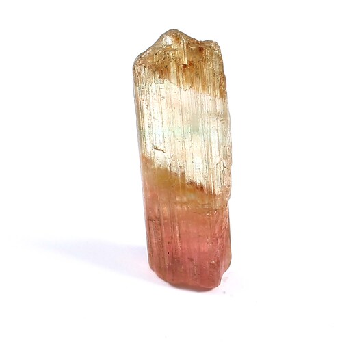 Shops Tourmaline,Natural Tourmaline,Bi Color Tourmaline Raw,Tourmaline Rough,Polished Raw Stone,Tourmaline Crystal Raw, 33.6x12.2x5.5MM, 28 Carats