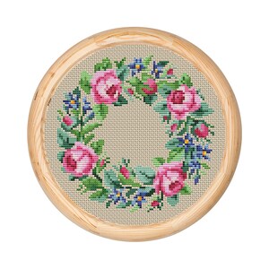 Vintage Blumen Kreuzstich Muster, antike Kreuzstich Design, Berliner Wolle, Blumenstrauß, moderne Stickerei Blumen, PDF chart