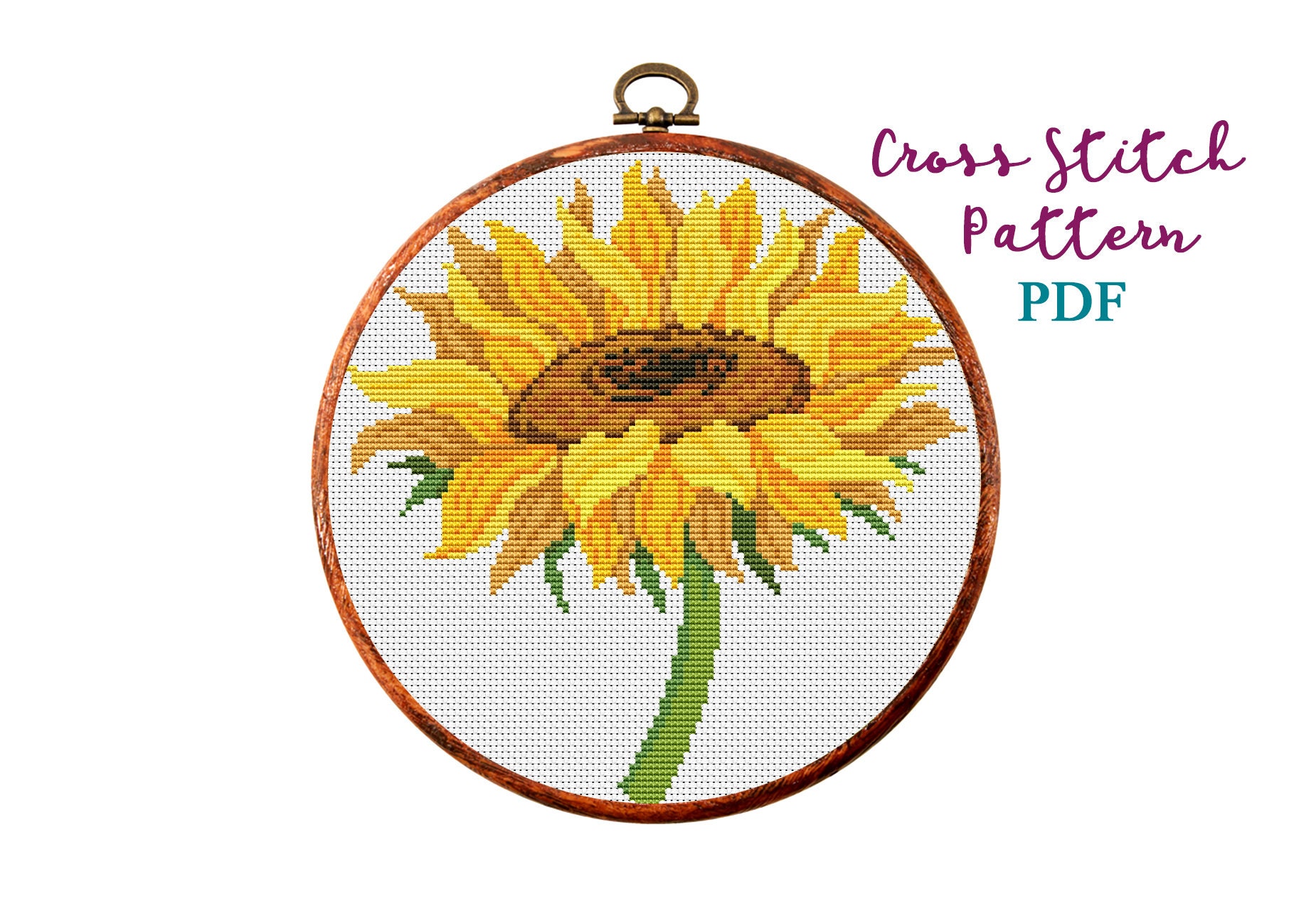 Van Gogh famosi dipinti girasoli Set da ricamo mer... - Grandado