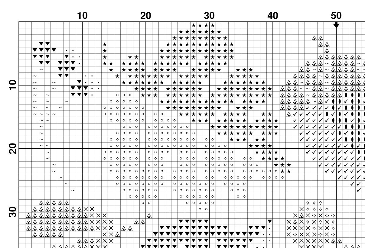 Fall Cross Stitch Pattern Halloween Fall Cross Stitch PDF - Etsy
