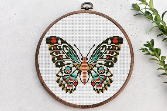 クロスステッチ図案本　Marie-Thererse Saint-Aubin 昆虫 クロスステッチ図案本 Marie-Thererse Saint-Aubin 昆虫