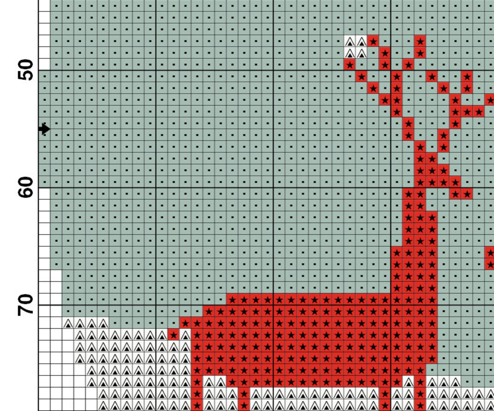 Christmas Cross Stitch Pattern PDF Christmas Winter - Etsy