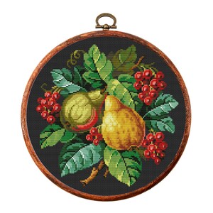 Vintage Flowers Cross Stitch Pattern, Antique Cross Stitch Design, Mini Floral x-stitch pattern, Embroidery Flowers, instant download PDF