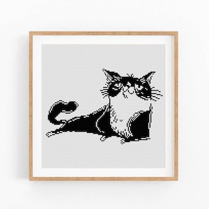 Monochrome crossstitch pattern - Etsy 日本