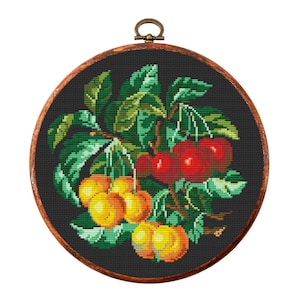 Vintage Flowers Cross Stitch Pattern, Antique Cross Stitch Design, Mini Floral x-stitch pattern, Embroidery Flowers, instant download PDF