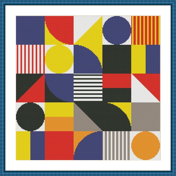 GEOMETRIC ABSTRACT II 図案 幾何学絵画 テキスタイル見本帳 GEOMETRIC ABSTRACT II 図案 幾何学絵画 テキスタイル見本帳