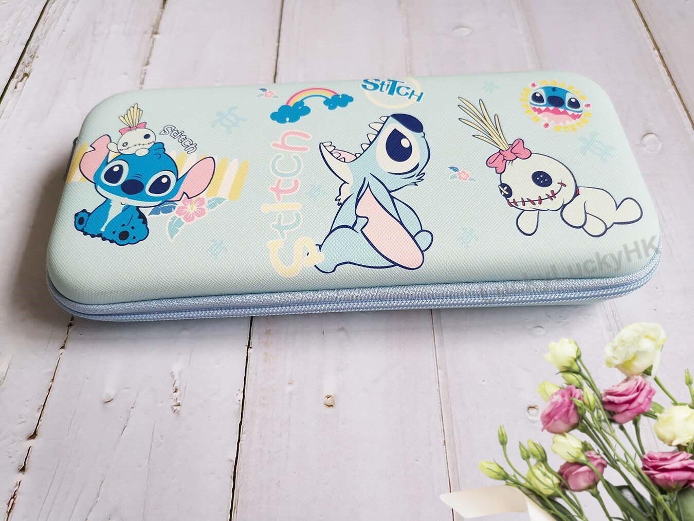 Switch Carrying Case /cute Cartoon Stitch Nintendo Switch Hard Etsy
