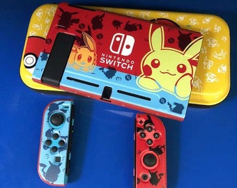 Vejfremstillingsproces næse Misvisende Dockable Switch Case /hard Nintendo Switch Shell /cute Pikachu - Etsy