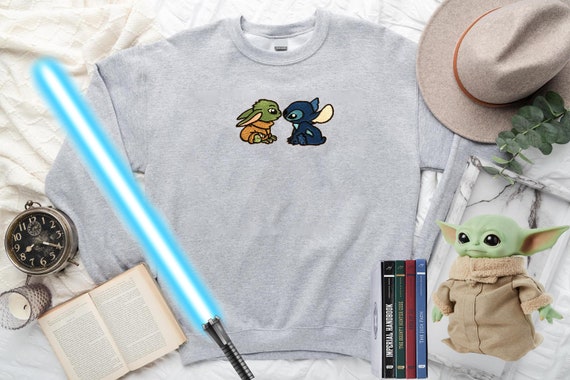 Stitch Sweatshirt Yoda Sweatshirt 
