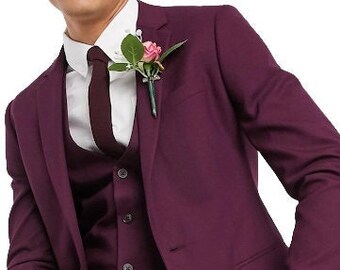 coat pant in wine colour